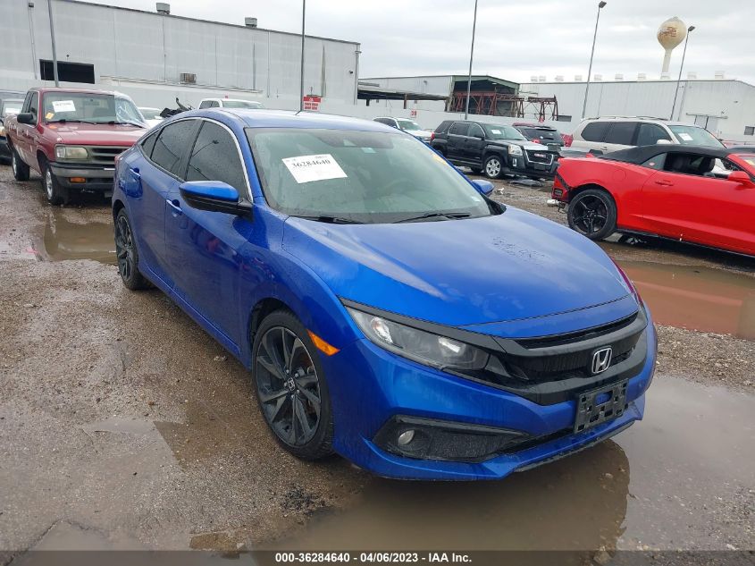 2019 HONDA CIVIC SEDAN SPORT - 2HGFC2F89KH606925