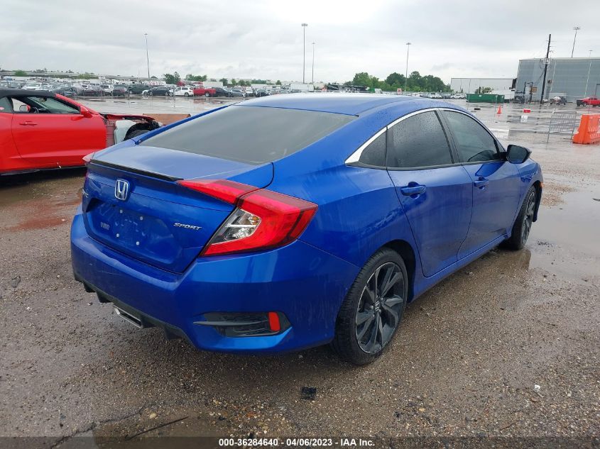 2019 HONDA CIVIC SEDAN SPORT - 2HGFC2F89KH606925