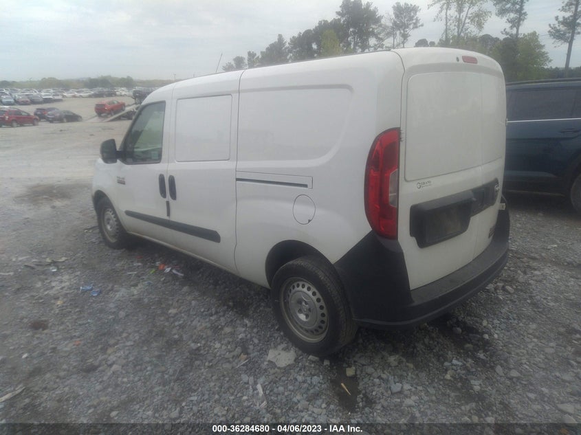 VIN ZFBERFAB8J6L51061 2018 RAM PROMASTER CITY TRADESMAN