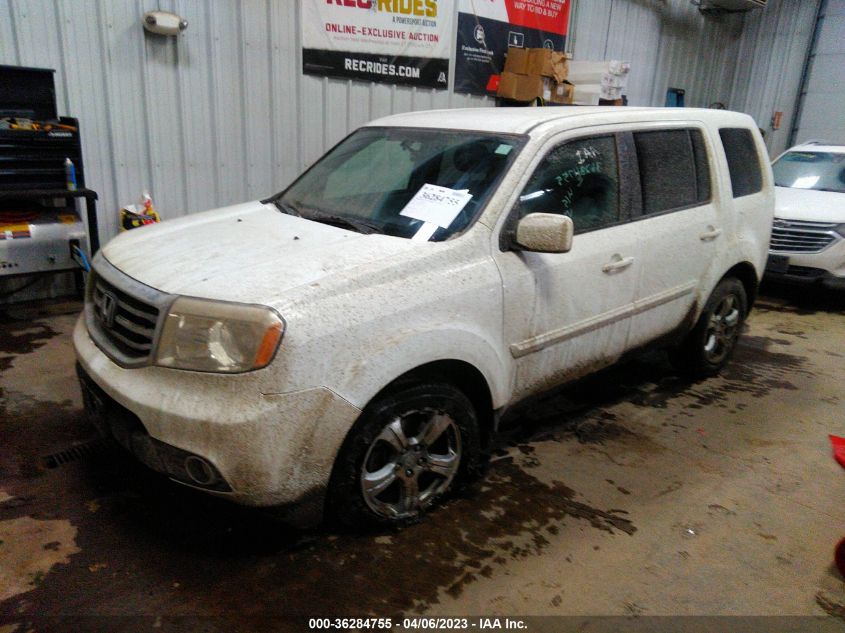 2013 HONDA PILOT EX - 5FNYF4H45DB011972