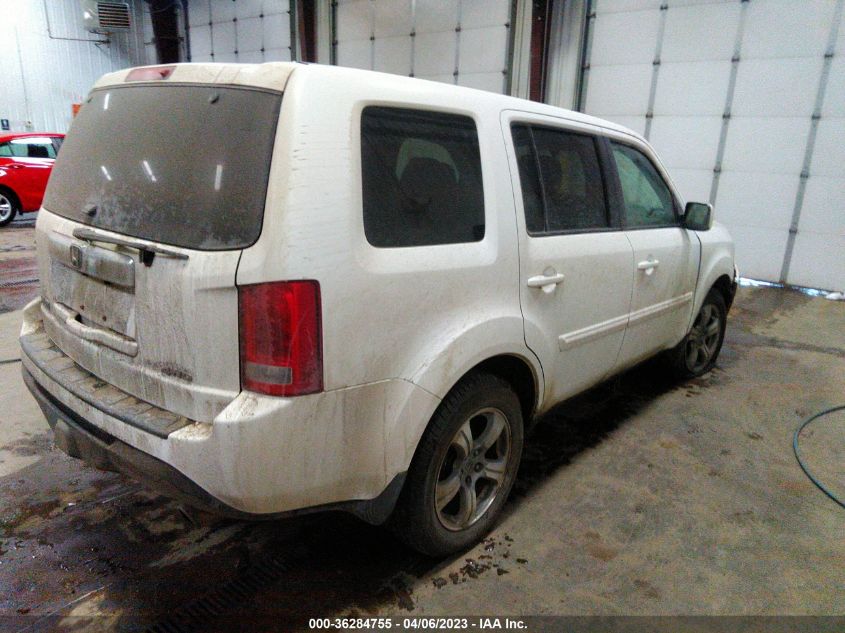 2013 HONDA PILOT EX - 5FNYF4H45DB011972