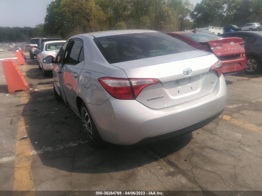 2015 TOYOTA COROLLA L/LE/S/S PLUS/LE PLUS - 2T1BURHE0FC434161