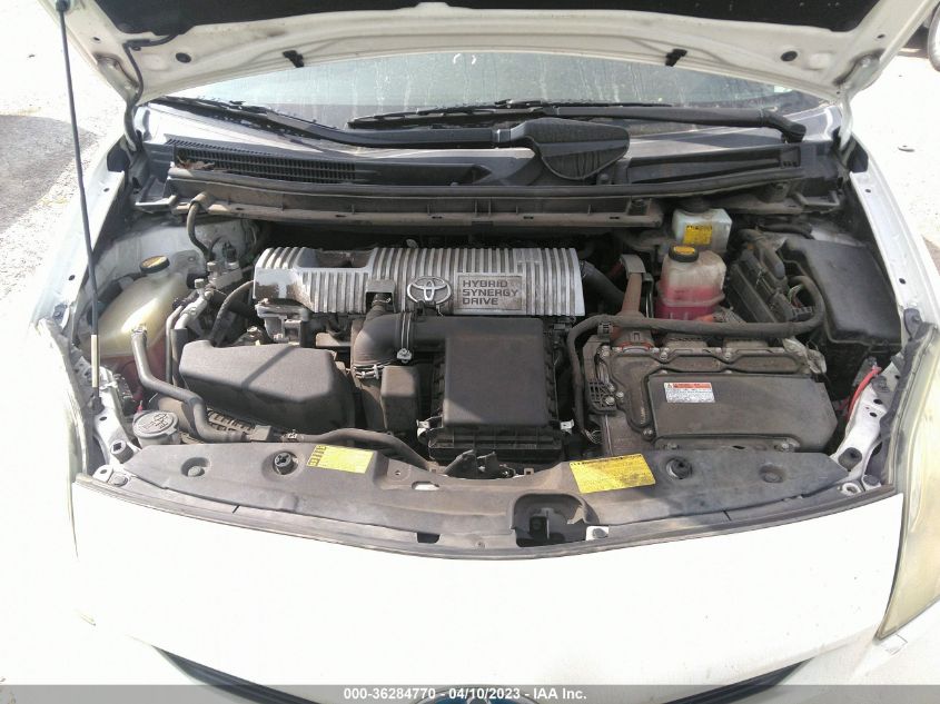 2013 TOYOTA PRIUS ONE/TWO/THREE/FOUR/FIVE - JTDKN3DU8D5632729