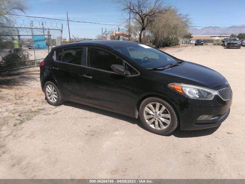 2015 KIA FORTE 5-DOOR EX - KNAFX5A83F5317755