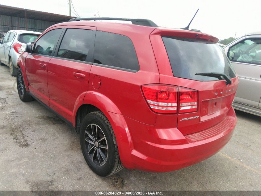 2017 DODGE JOURNEY SE - 3C4PDCAB6HT638630