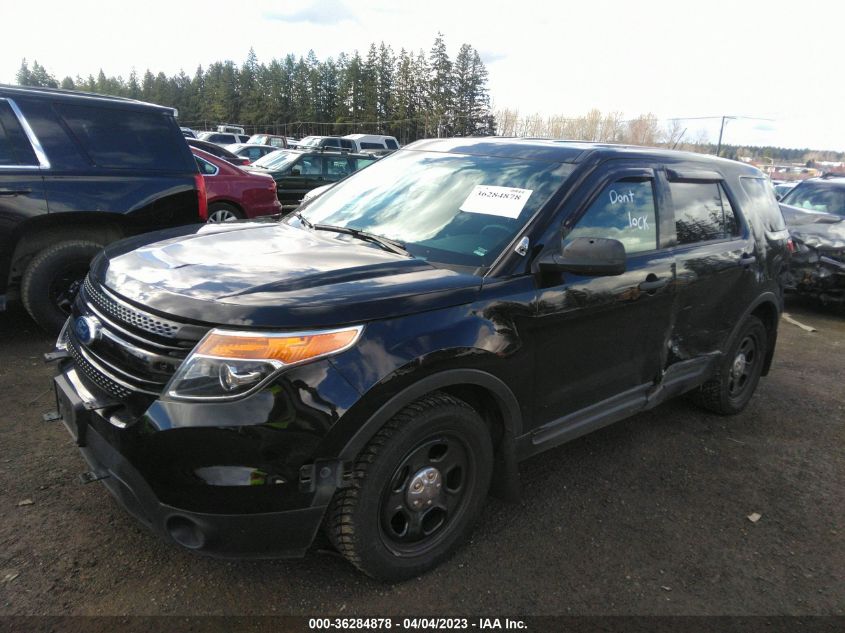 2015 FORD UTILITY POLICE 1FM5K8AR2FGC41727