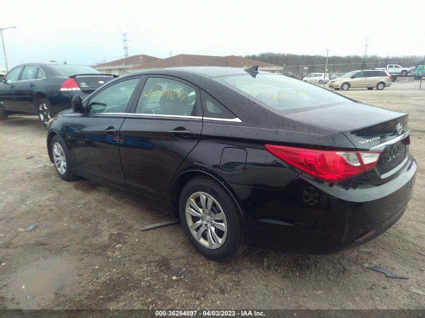 2013 HYUNDAI SONATA GLS - 5NPEB4AC8DH545680