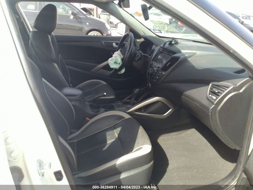 2015 HYUNDAI VELOSTER TURBO - KMHTC6AE7FU240080