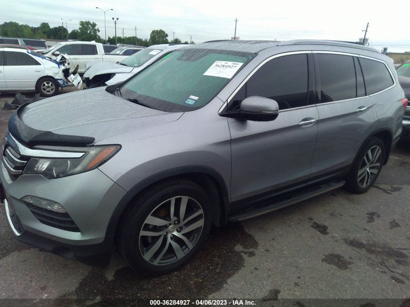 2018 HONDA PILOT ELITE - 5FNYF6H07JB044105