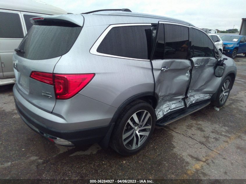 2018 HONDA PILOT ELITE - 5FNYF6H07JB044105