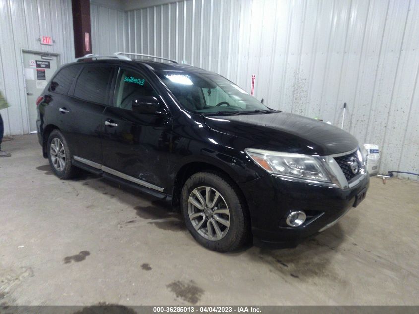 2015 NISSAN PATHFINDER SL - 5N1AR2MMXFC626614