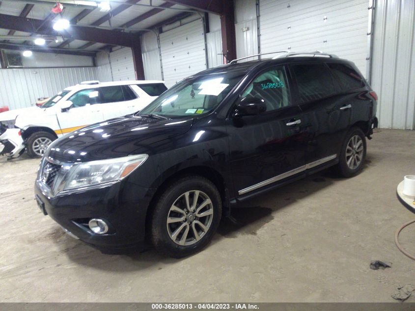 2015 NISSAN PATHFINDER SL - 5N1AR2MMXFC626614