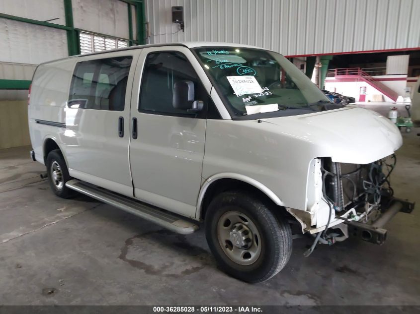 2019 CHEVROLET EXPRESS CARGO VAN - 1GCWGAFG1K1219207