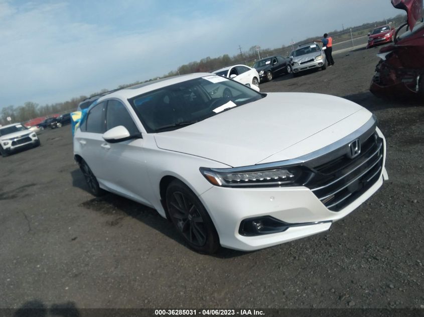 2021 HONDA ACCORD SEDAN EX-L - 1HGCV1F51MA000923