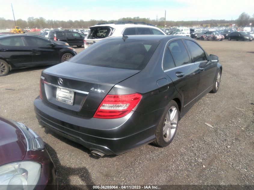 2014 MERCEDES-BENZ C-CLASS C 300 - WDDGF8ABXEA908829