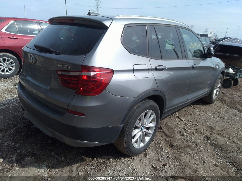 2013 BMW X3 XDRIVE28I - 5UXWX9C59D0A21096