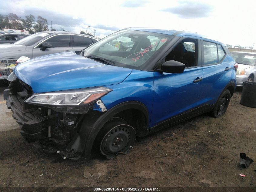 2022 NISSAN KICKS S - 3N1CP5BV9NL509886