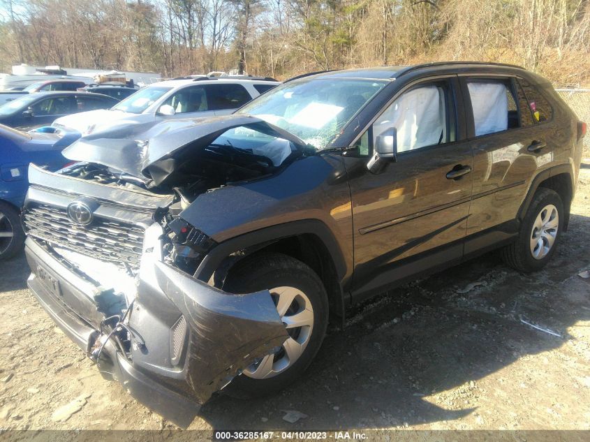 2021 TOYOTA RAV4 LE - 2T3F1RFV9MC163151