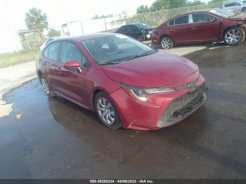 2022 TOYOTA COROLLA LE - JTDEPMAE4NJ216745