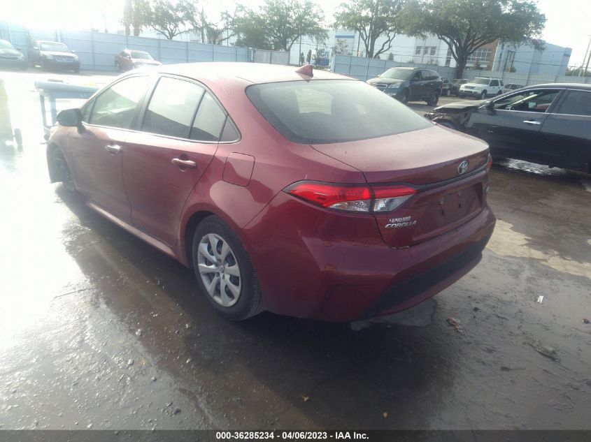 2022 TOYOTA COROLLA LE - JTDEPMAE4NJ216745