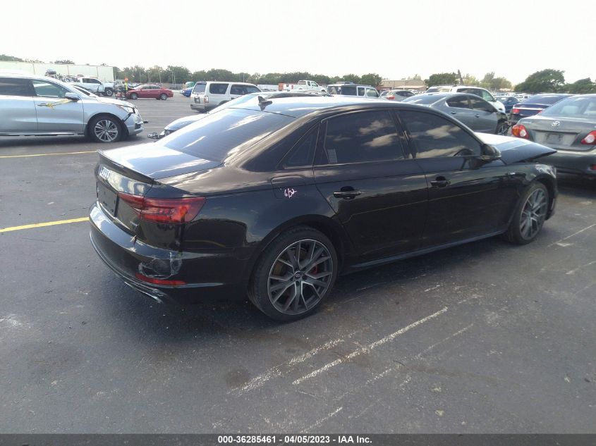 2019 AUDI A4 PREMIUM PLUS - WAUENAF41KA024132