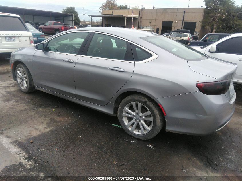 2015 CHRYSLER 200 LIMITED - 1C3CCCAB9FN608282