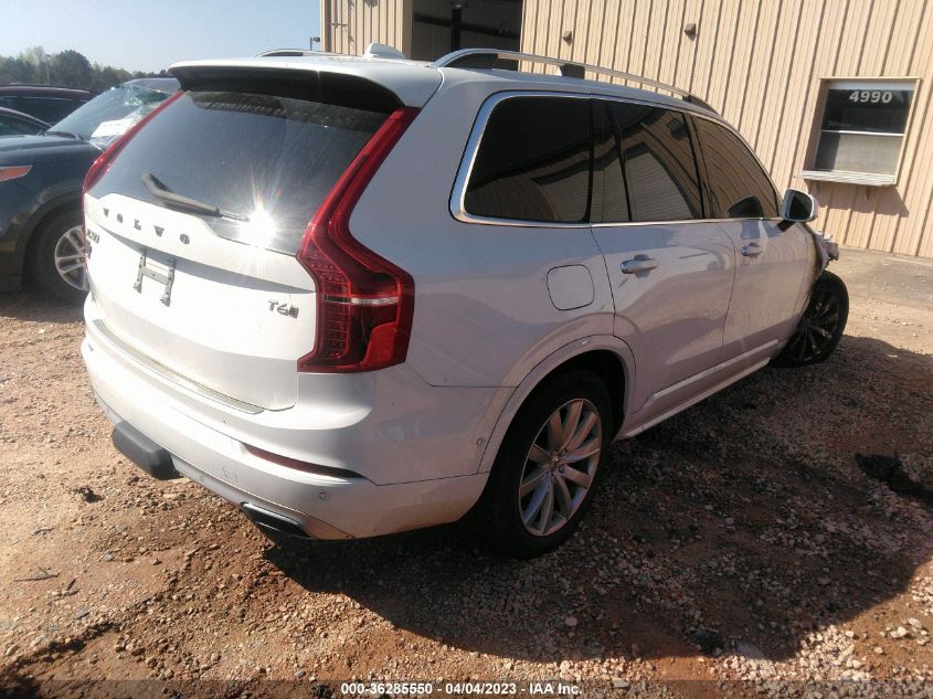 2017 VOLVO XC90 MOMENTUM - YV4A22PK7H1112749