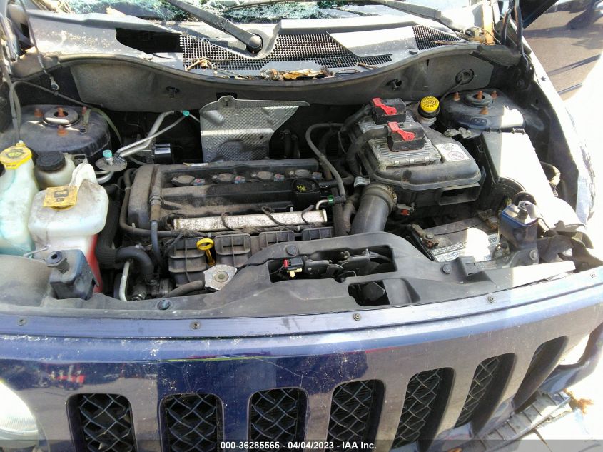 2013 JEEP PATRIOT LATITUDE - 1C4NJPFA4DD250822