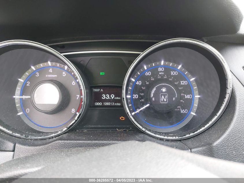 2013 HYUNDAI SONATA GLS - 5NPEB4AC9DH809490