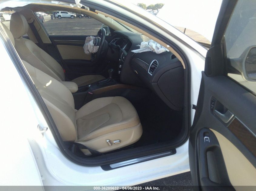 2013 AUDI A4 PREMIUM - WAUAFAFL1DN037493