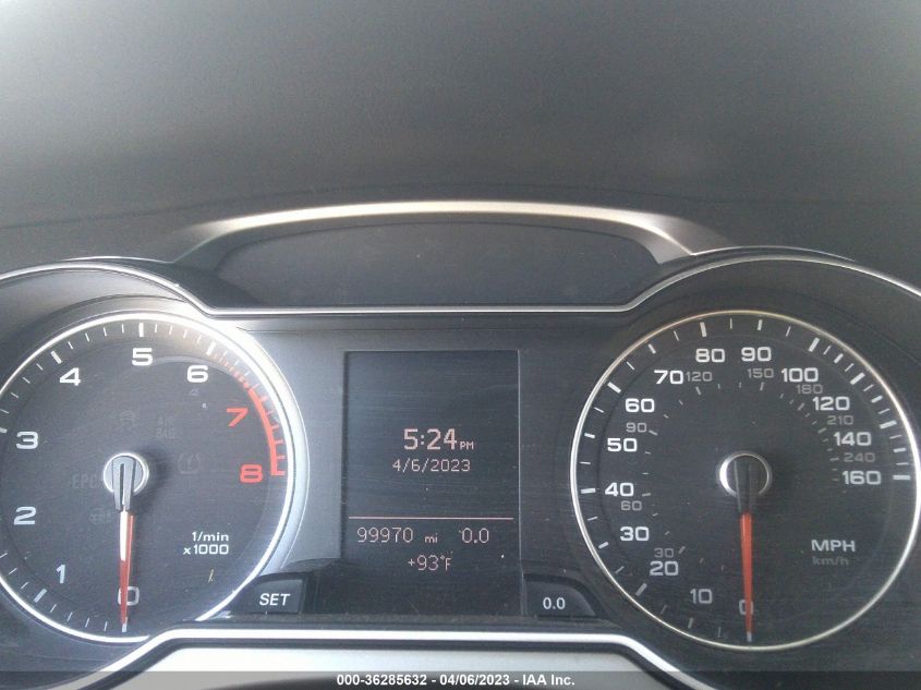 2013 AUDI A4 PREMIUM - WAUAFAFL1DN037493