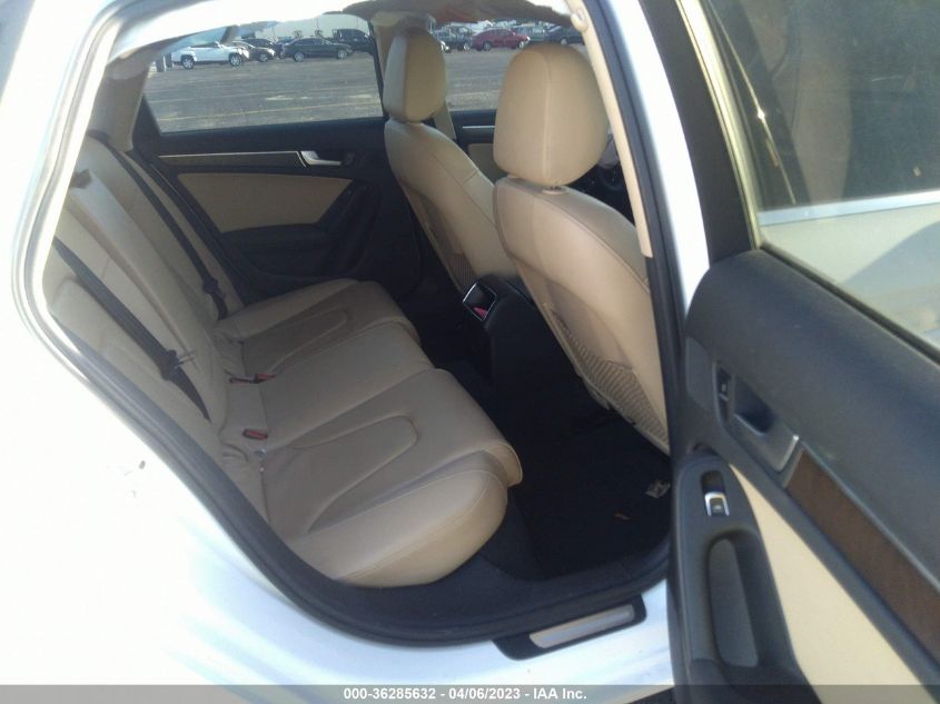 2013 AUDI A4 PREMIUM - WAUAFAFL1DN037493