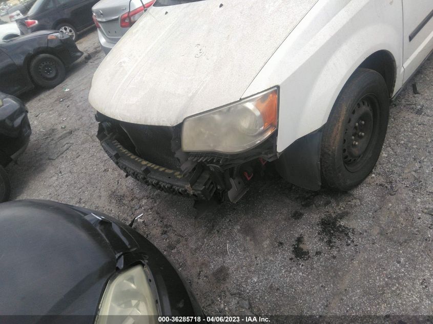 2013 RAM CARGO VAN TRADESMAN 2C4RRGAG7DR634418