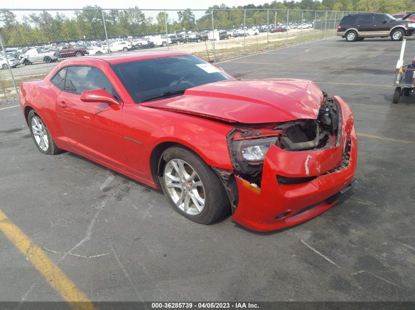 2014 CHEVROLET CAMARO LT - 2G1FB1E33E9295081