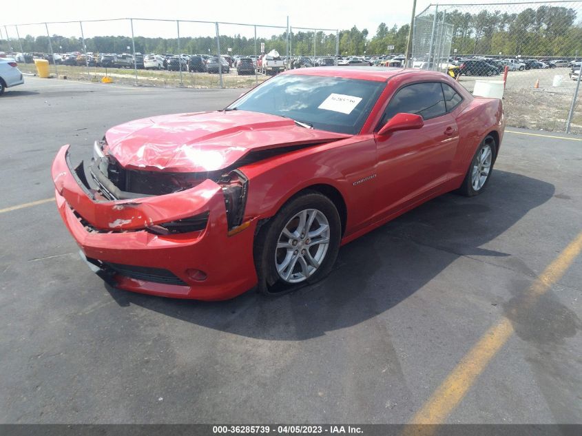 2014 CHEVROLET CAMARO LT - 2G1FB1E33E9295081