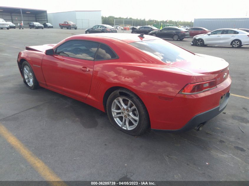 2014 CHEVROLET CAMARO LT - 2G1FB1E33E9295081