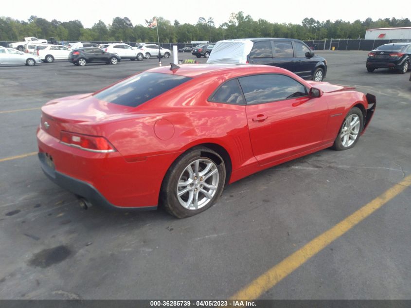 2014 CHEVROLET CAMARO LT - 2G1FB1E33E9295081