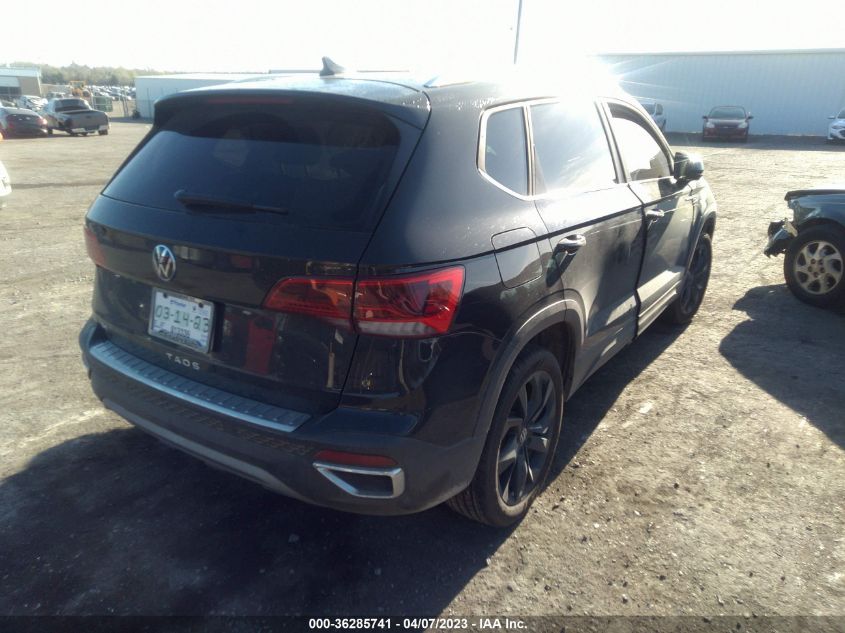 2022 VOLKSWAGEN TAOS SE - 3VVRX7B23NM089286