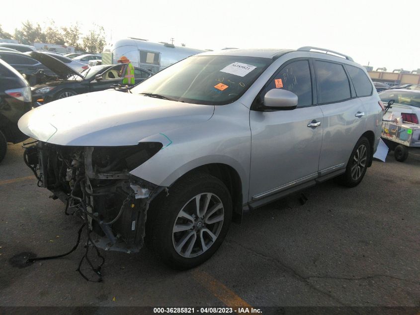 2013 NISSAN PATHFINDER SL - 5N1AR2MN2DC668961