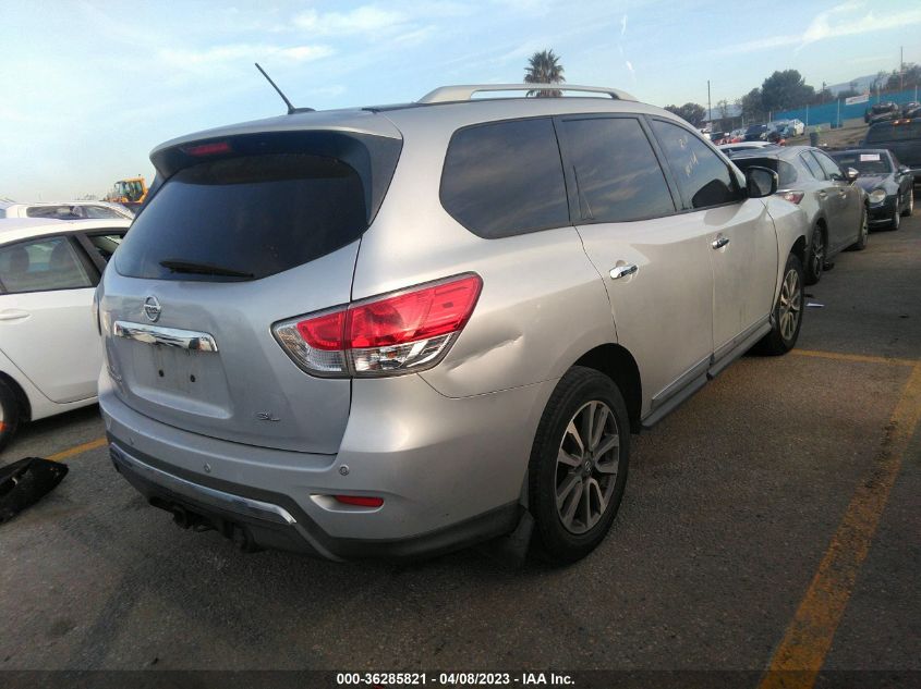 2013 NISSAN PATHFINDER SL - 5N1AR2MN2DC668961