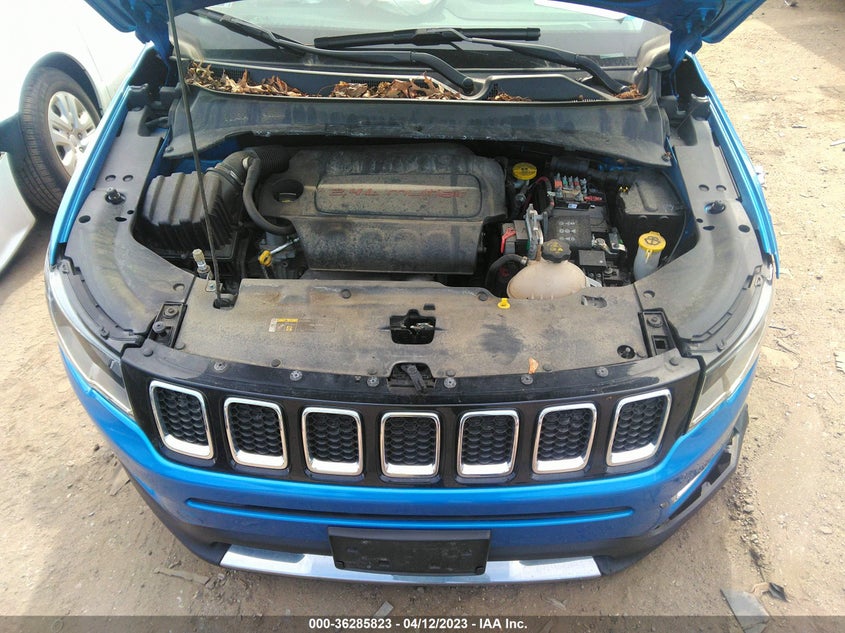 VIN 3C4NJDCB1JT192234 2018 JEEP COMPASS LIMITED