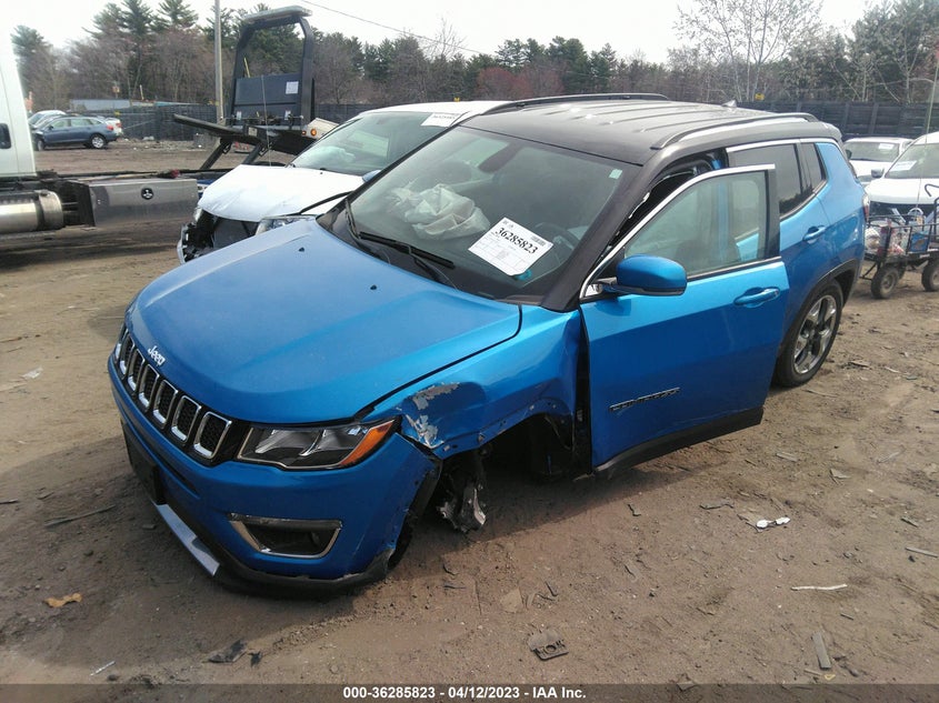 VIN 3C4NJDCB1JT192234 2018 JEEP COMPASS LIMITED