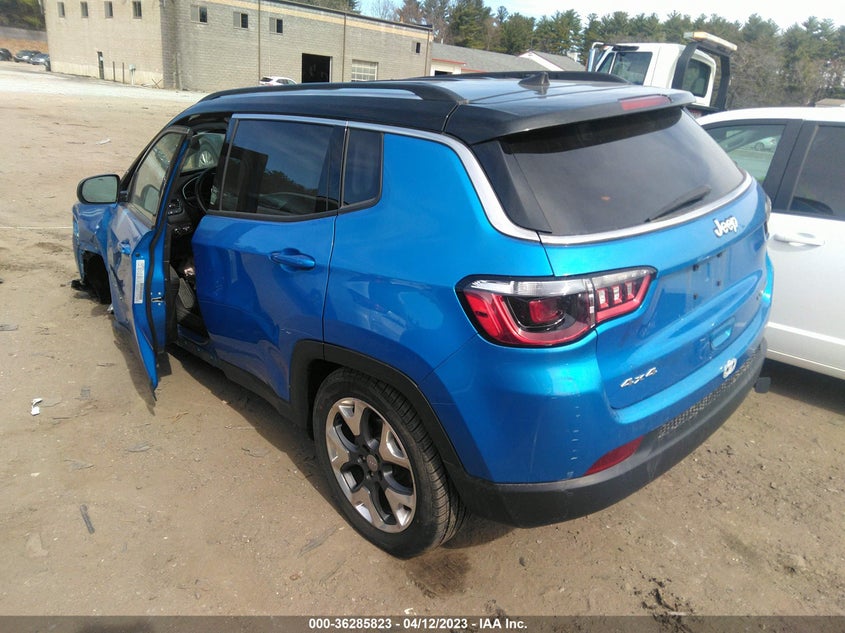 VIN 3C4NJDCB1JT192234 2018 JEEP COMPASS LIMITED