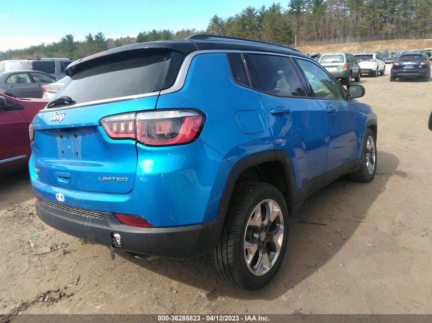 VIN 3C4NJDCB1JT192234 2018 JEEP COMPASS LIMITED
