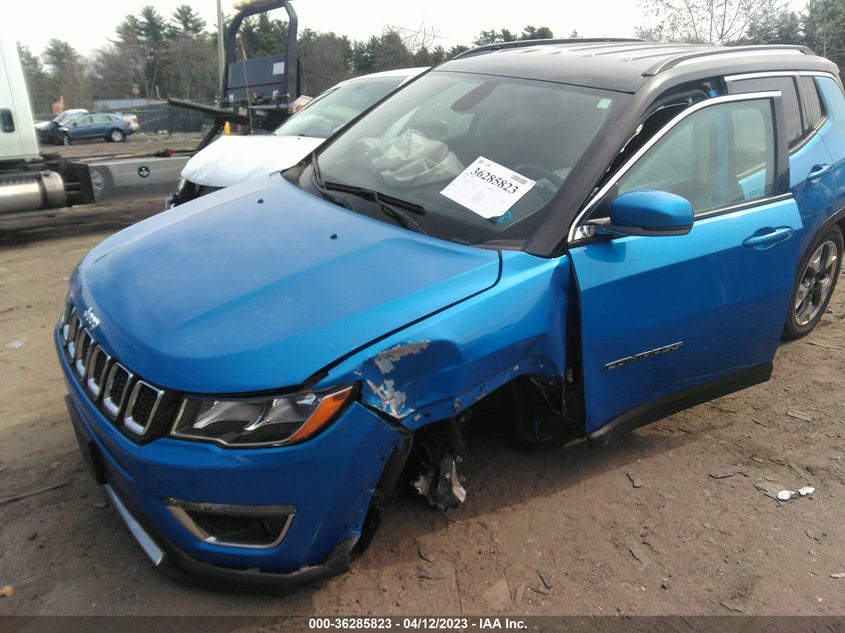 VIN 3C4NJDCB1JT192234 2018 JEEP COMPASS LIMITED