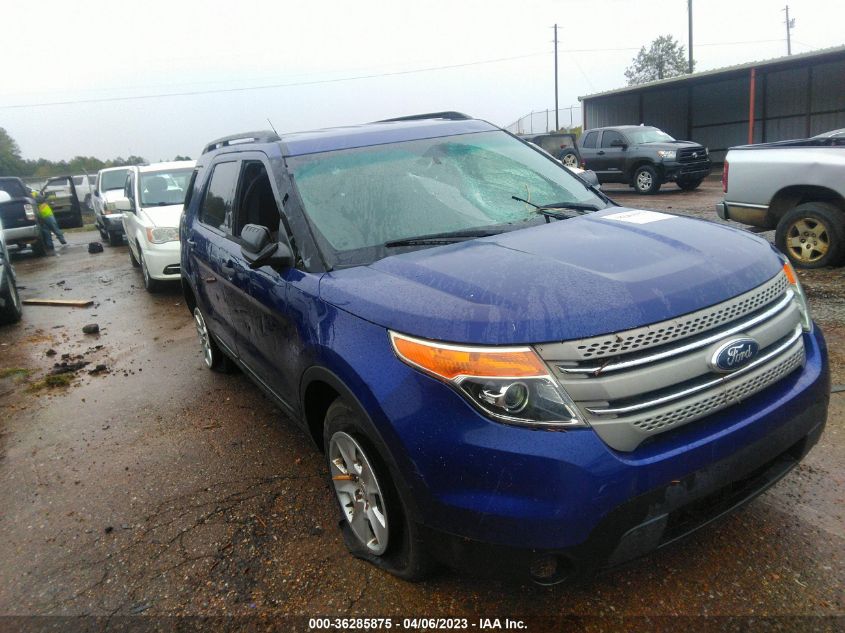 2013 FORD EXPLORER BASE - 1FM5K7B83DGA24099