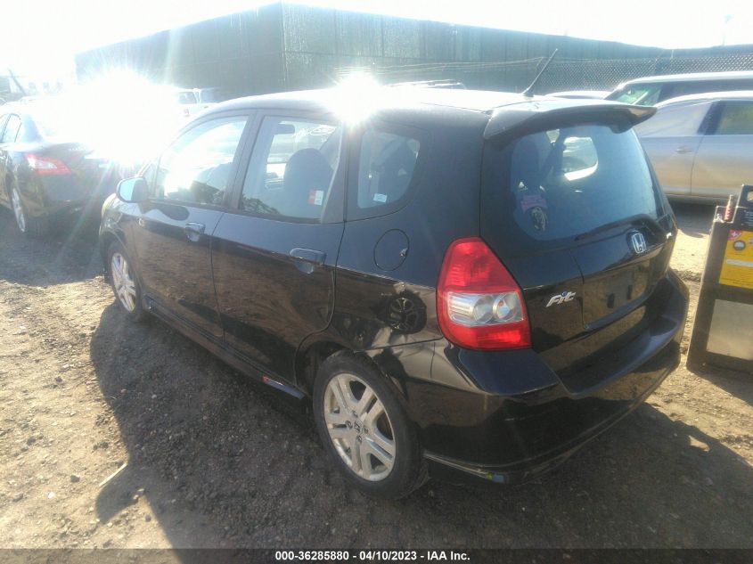 JHMGD37648S010771 | 2008 HONDA FIT