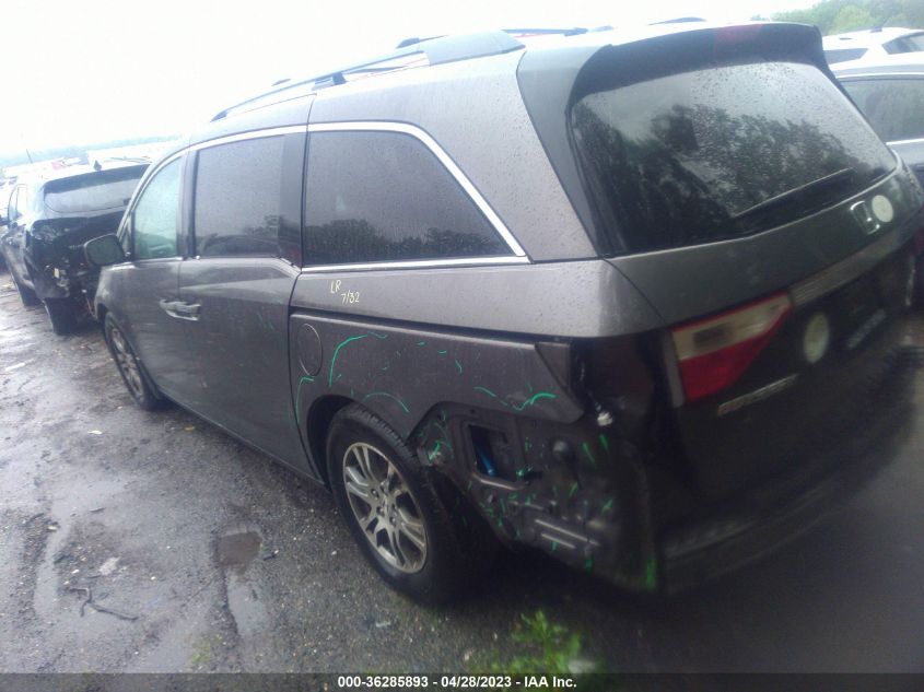 2013 HONDA ODYSSEY EX-L - 5FNRL5H69DB054408