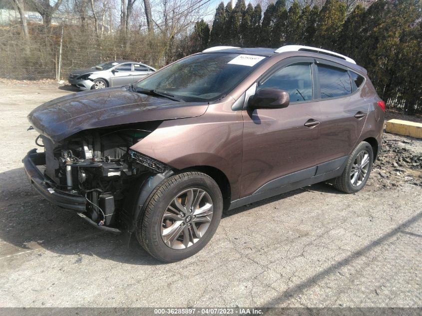 2014 HYUNDAI TUCSON SE - KM8JU3AG3EU836533