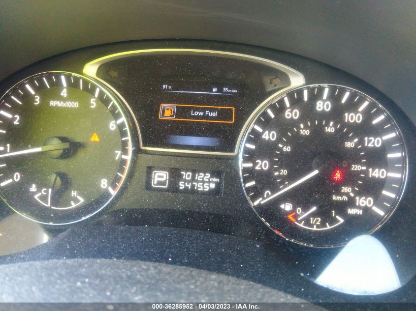 2015 NISSAN ALTIMA 2.5 SV - 1N4AL3AP4FC426473